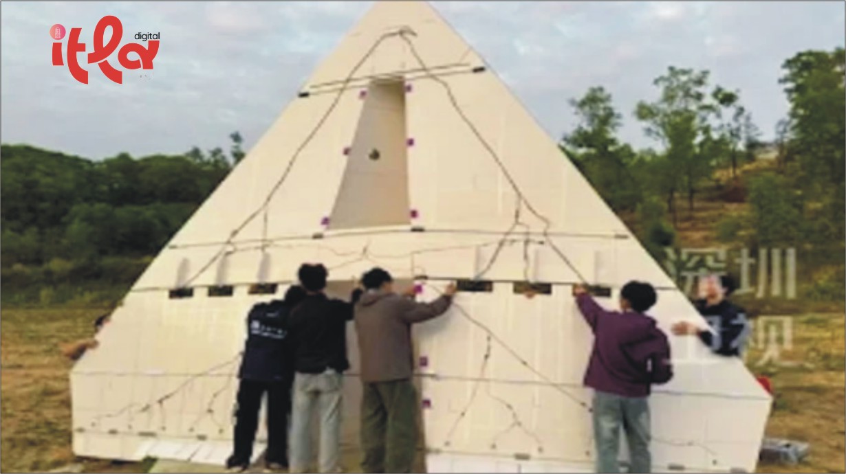 چینی طلبہ کا ورلڈ ریکارڈ، دنیا کا سب سے بڑا ریموٹ کنٹرول کاغذی جہاز بنا لیا