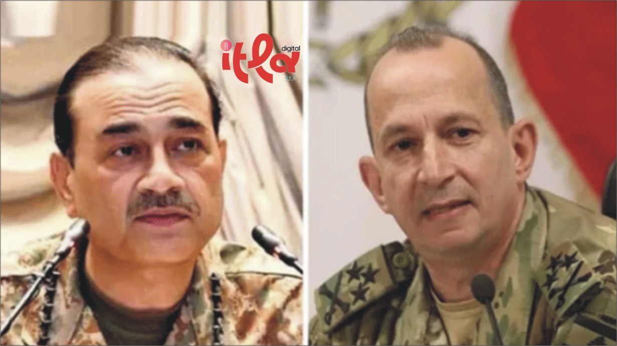 فیلڈ مارشل عاصم منیر کی دعوت پر لبنانی آرمی چیف کا دورۂ پاکستان، جنگ بندی پر اہم پیش رفت متوقع