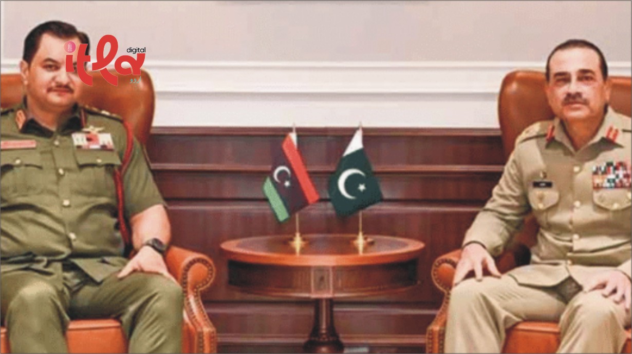 Field Marshal and Libya's Deputy Commander-in-Chief Meet, Agree on Military Training Cooperation