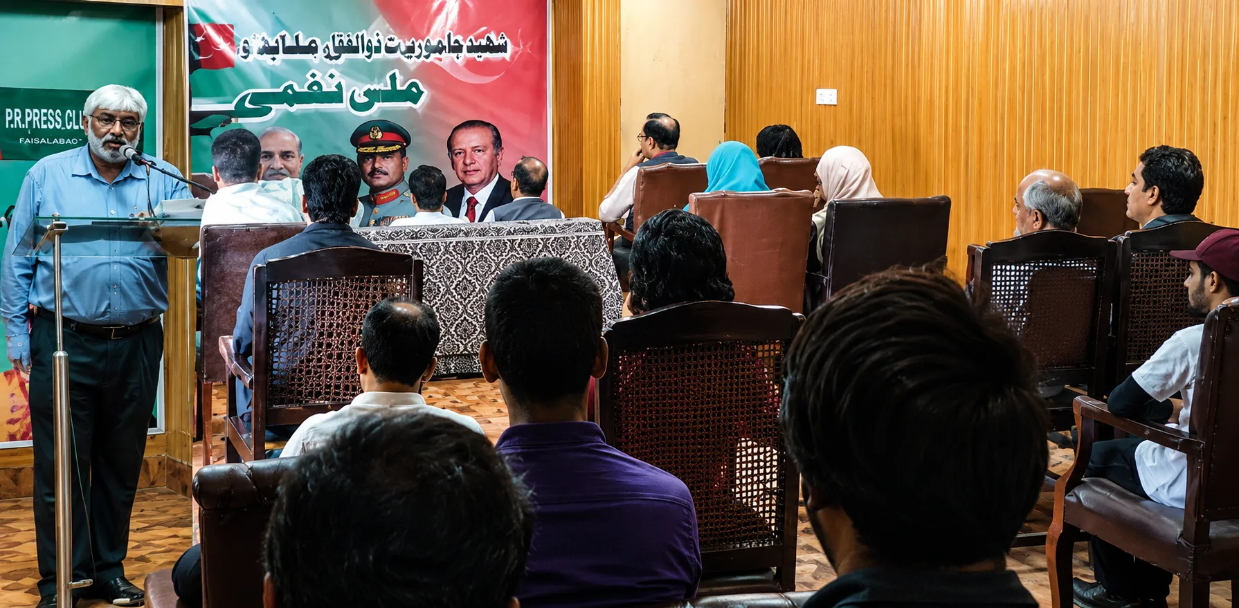 مکہ باہمی دفاعی معاہدے پر فیصل آباد آرٹس کونسل میں تقریب، ملی نغمے پیش